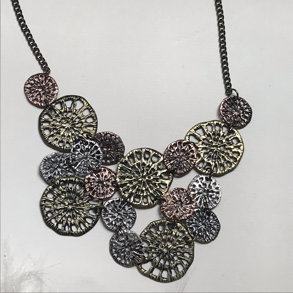 🔥3 for $15🔥 Metal necklace collage - Picture 1 of 2